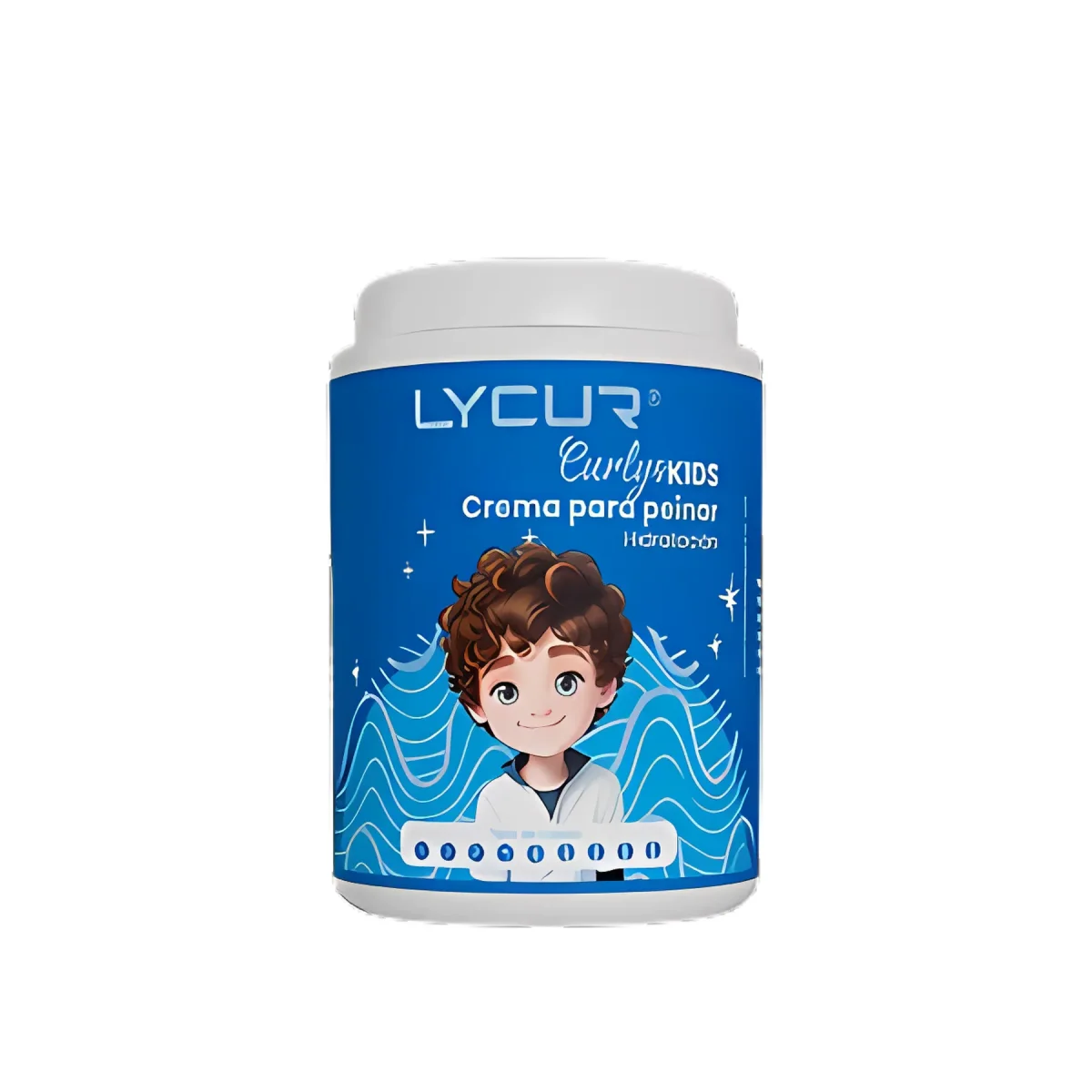 Lycur Crema de Peinar para Niños con Rizos 1kg - Imagen 2