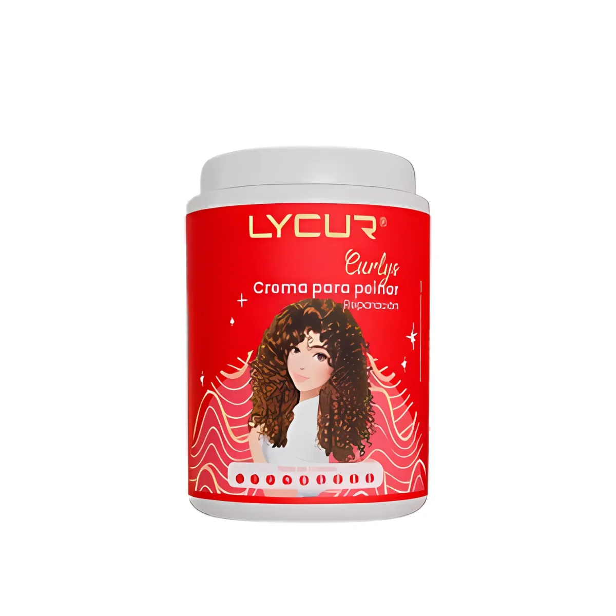 Lycur Crema de Reparación para Cabello Rizado 1kg - Imagen 2