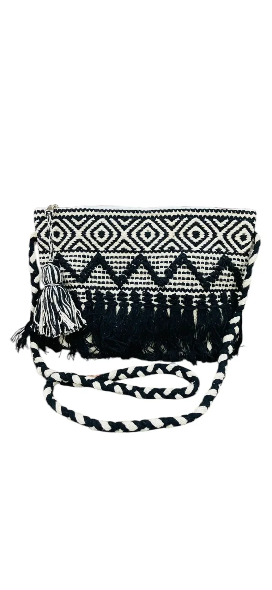 Bolso Bohol blanco y negro - Imagen 3