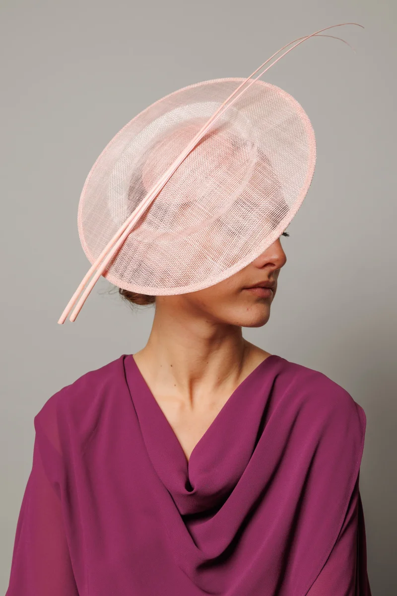 Tocado Windsor rosa - Imagen 2