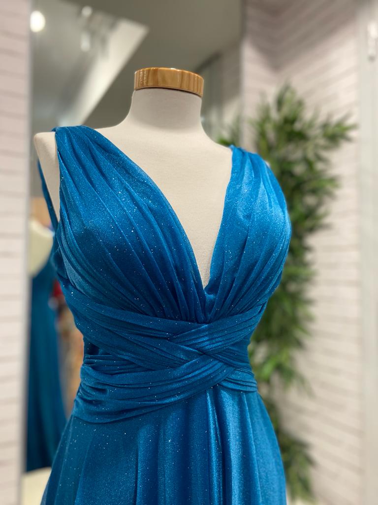 Vestido Dalia Escote Brillo - Imagen 3