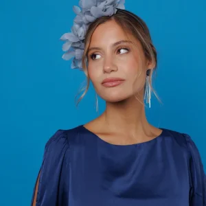 Diadema Halfpetalines gris
