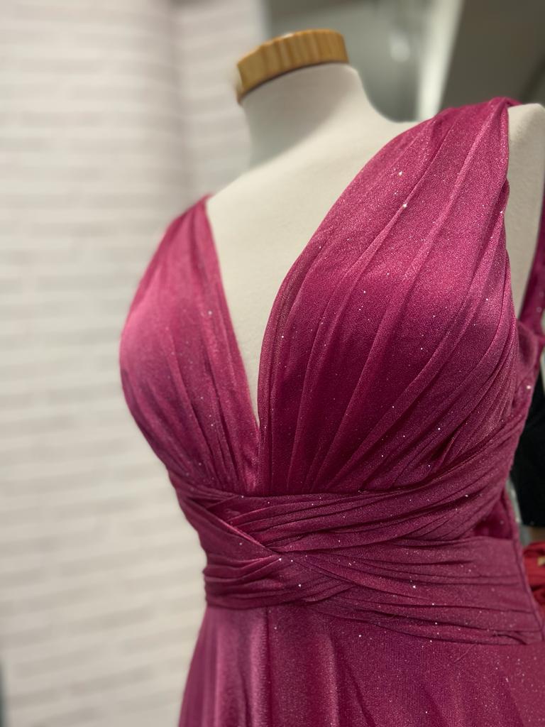 Vestido Dalia Escote Brillo - Imagen 9