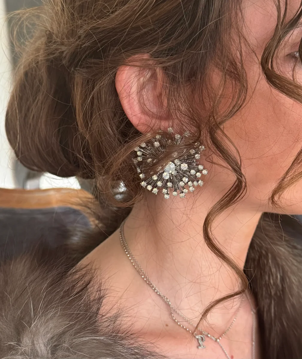 Pendientes Rigel blancos - Imagen 3