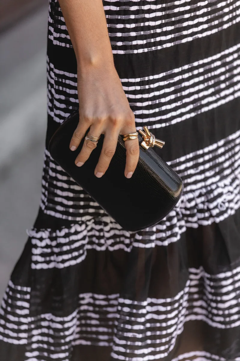 Bolso Clocks Negro - Imagen 3