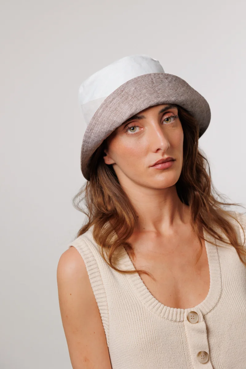 Sombrero Atrani beige - Imagen 3