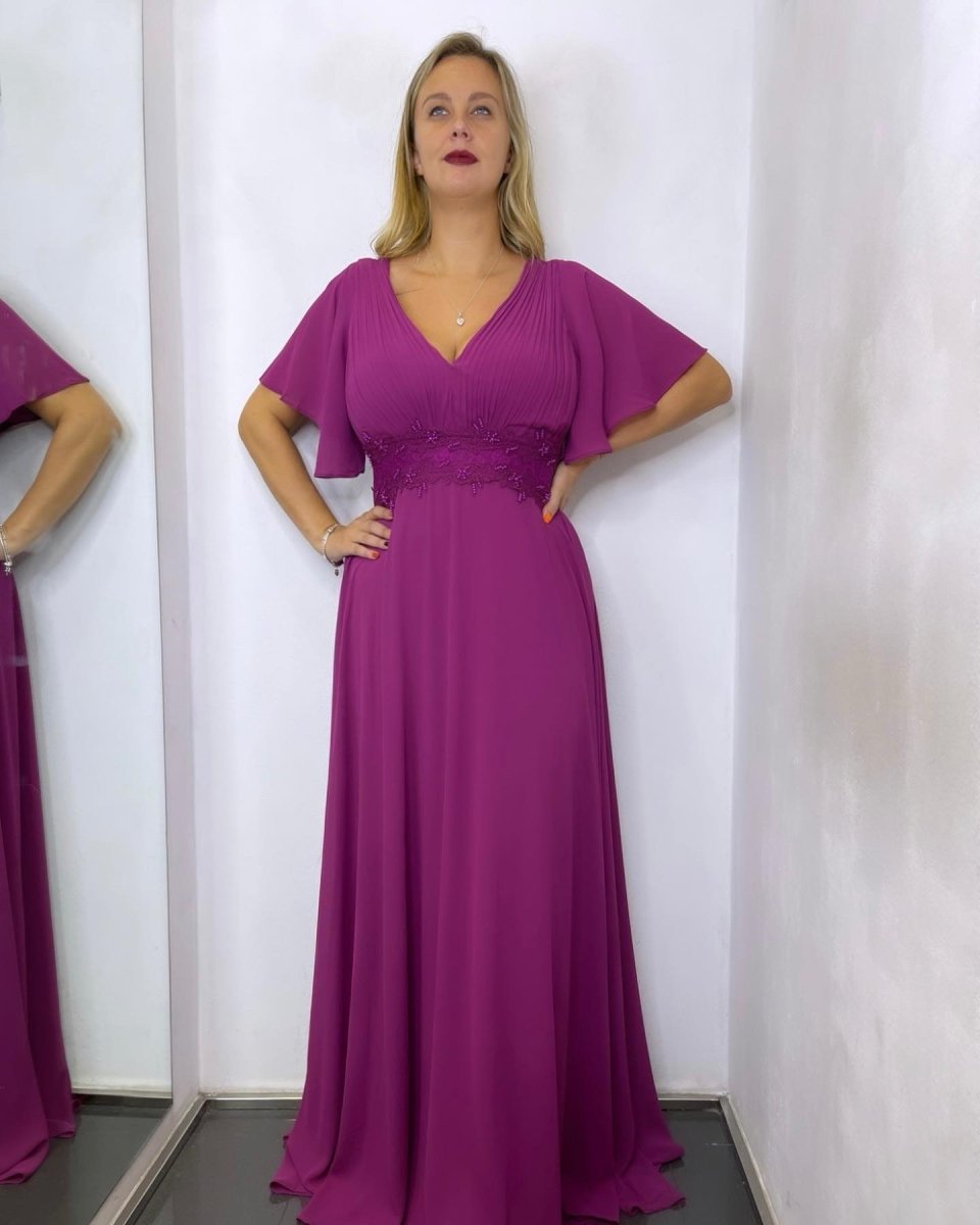 Vestido Cintura Encaje Curvy - Imagen 2