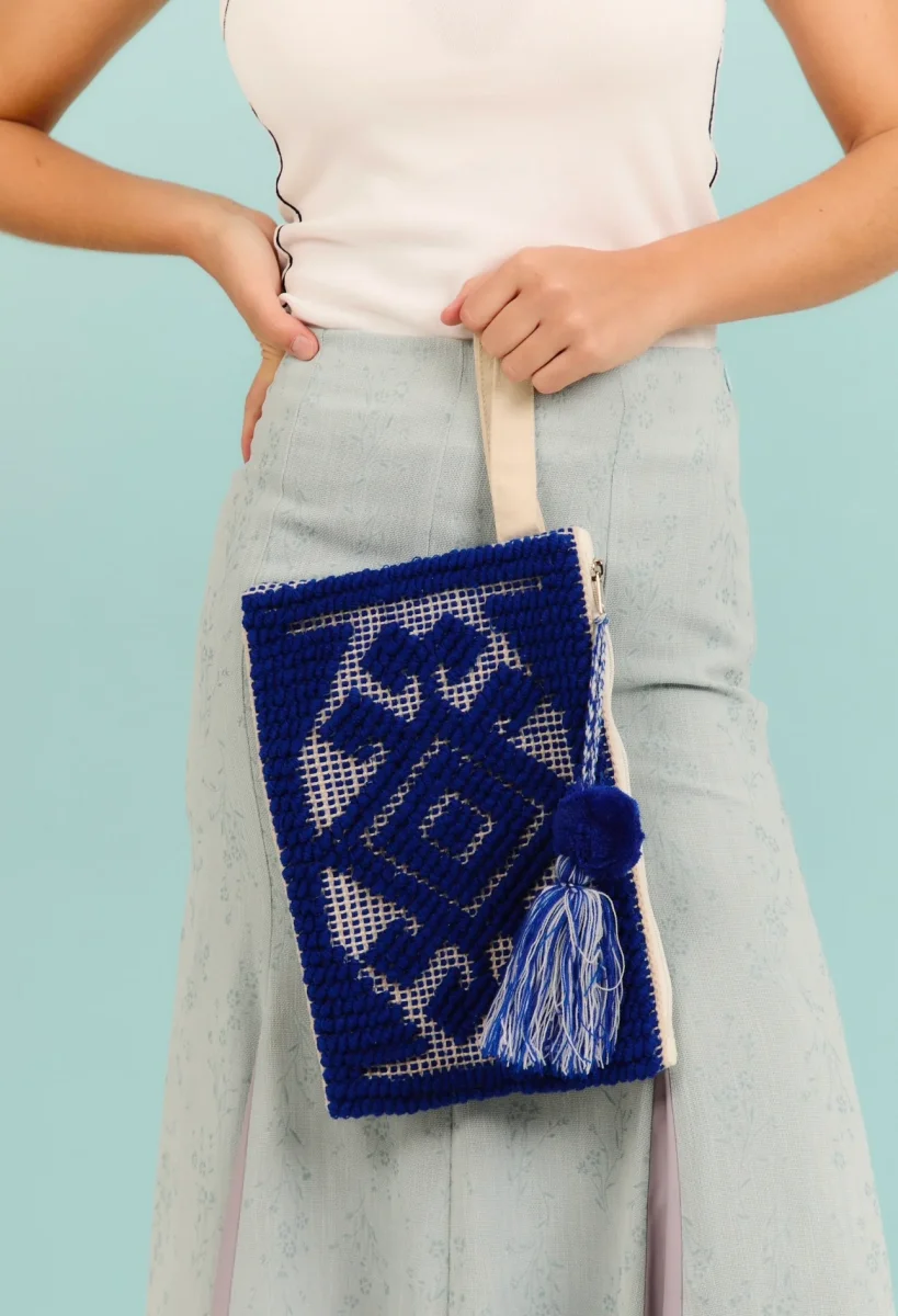 Bolso Manila azul - Imagen 2