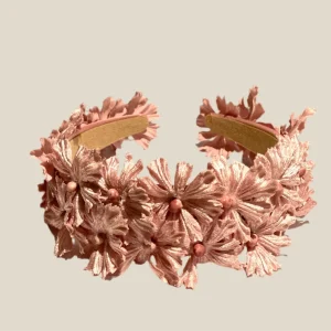 Diadema Margarita rosa