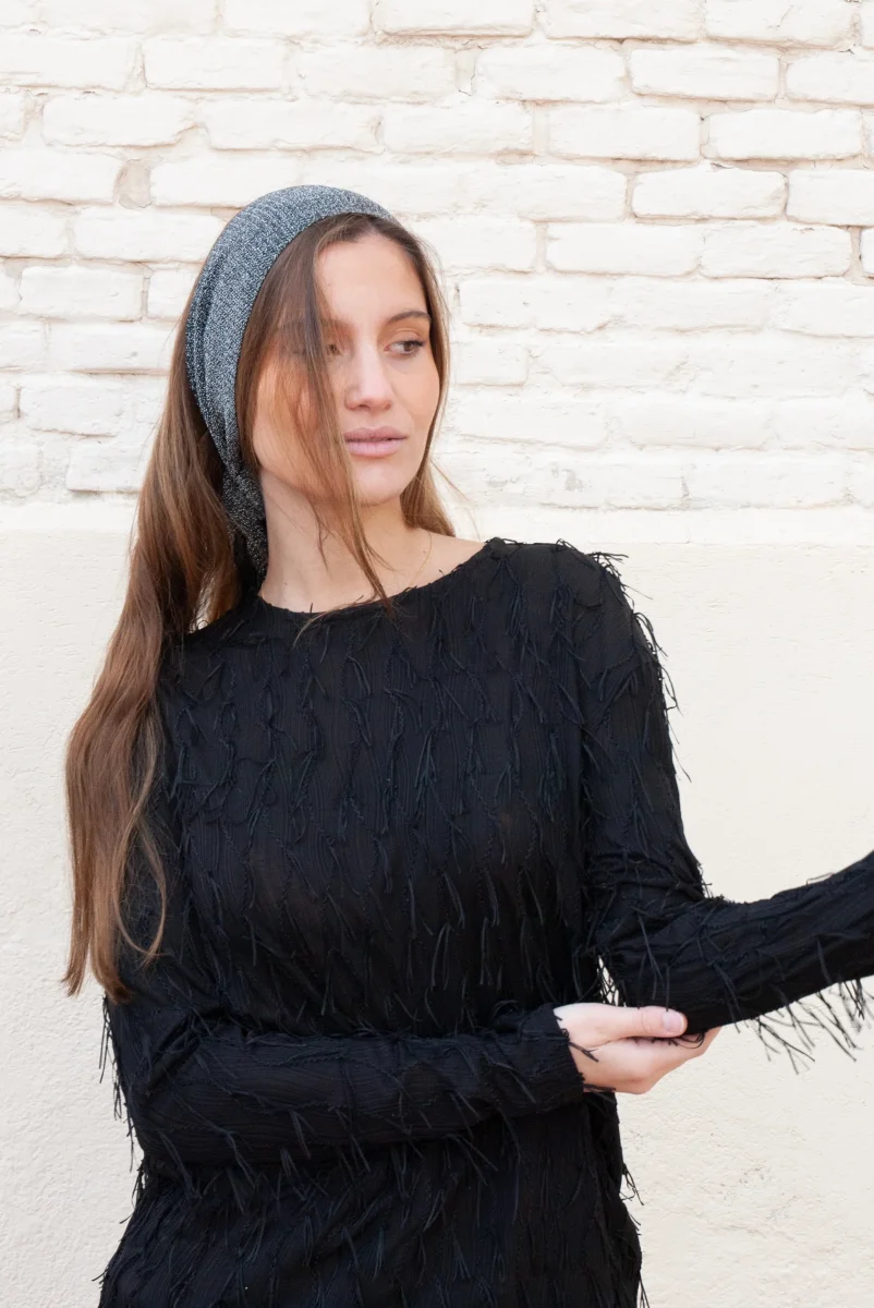 Bandana Boho plata - Imagen 5