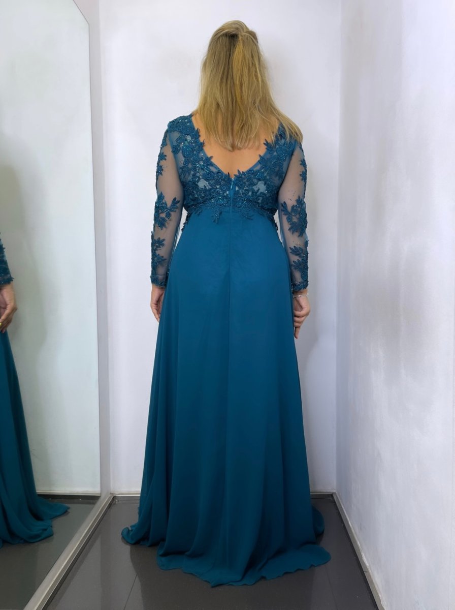 Vestido Dama Mangas Curvy - Imagen 4