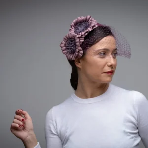 Diadema Chantal berenjena