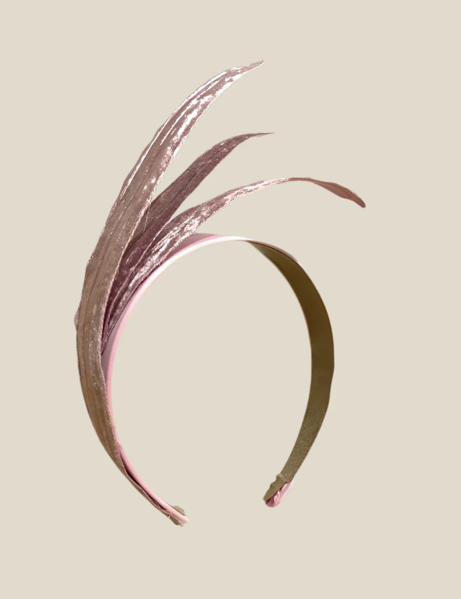 Diadema Palma malva - Imagen 3