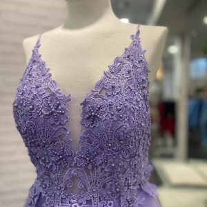 Vestido Encaje Tul