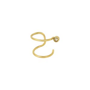 Ear Cuff Suelto ORIANE Dorado