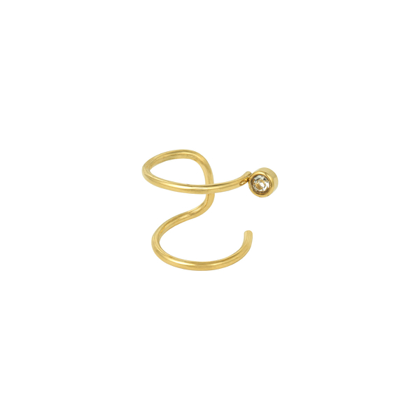 Ear Cuff Suelto ORIANE Dorado