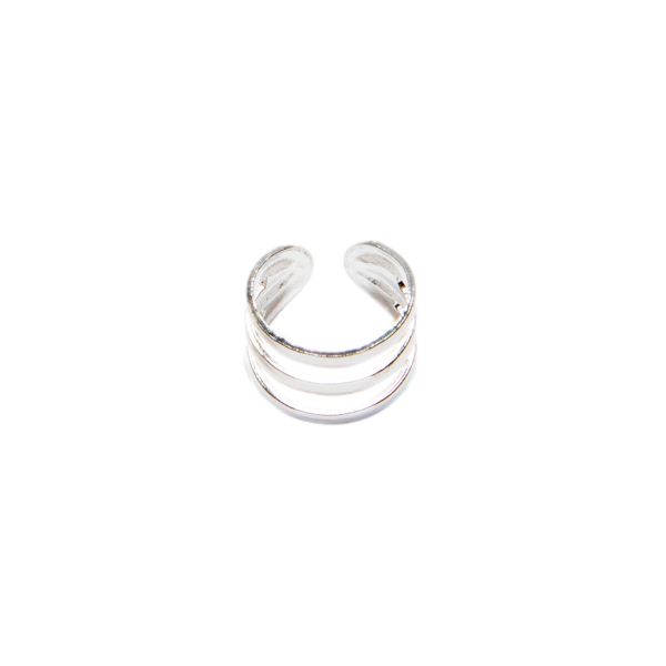Ear Cuff Suelto ANANDI Plata - Imagen 3