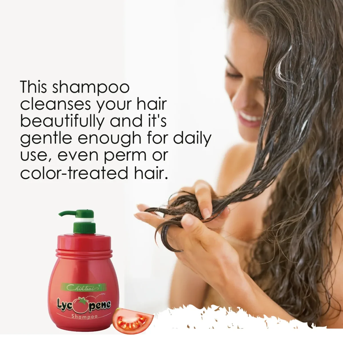 CHIHTSAI Lycopene Shampoo – 1000 ml - Imagen 3