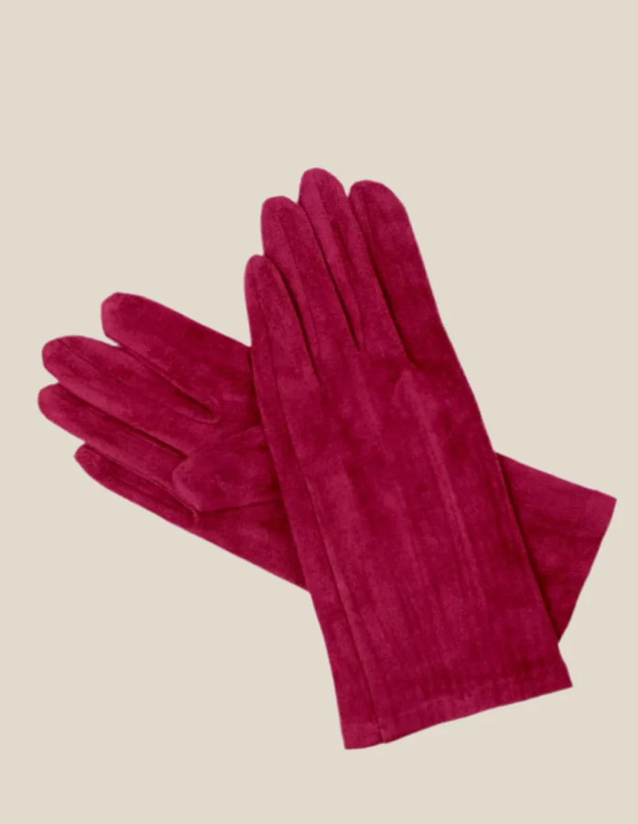Guantes cortos Vino - Imagen 2