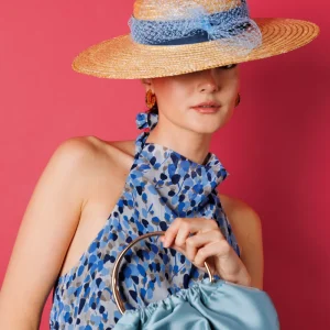 Canotier Carla azul