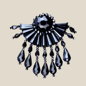 Broche Abanico marino
