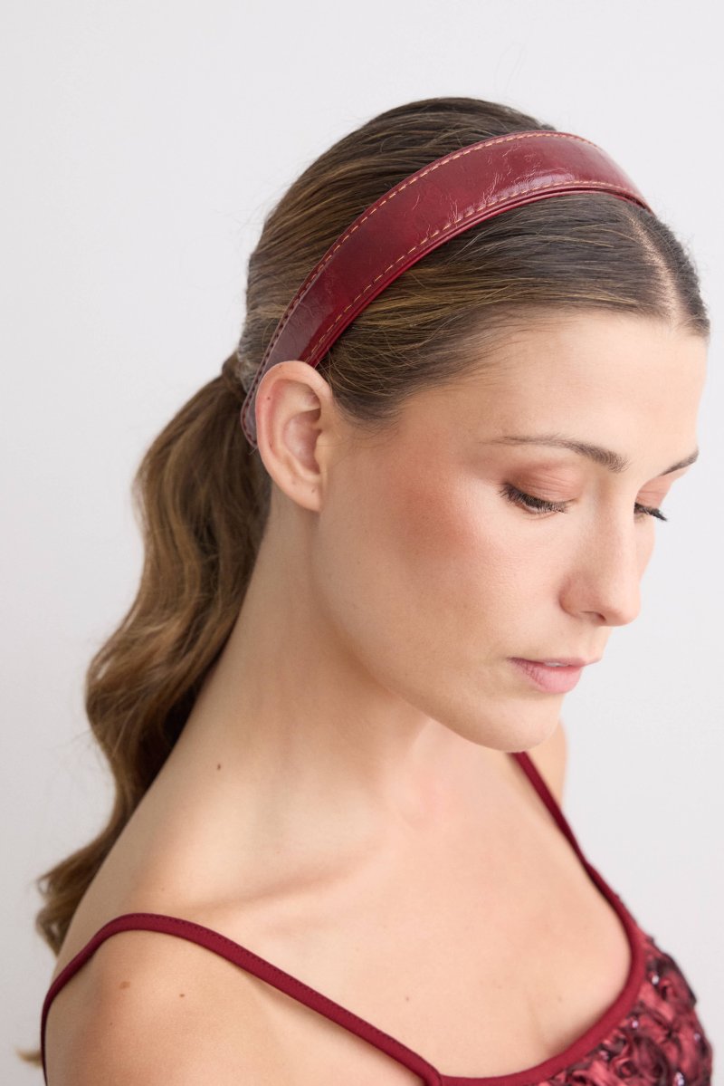 Diadema Chic vino - Imagen 5
