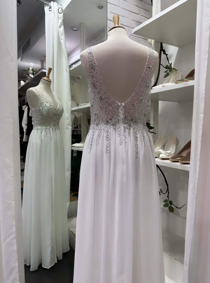 Vestido Novia Princesa transparencias - Imagen 6