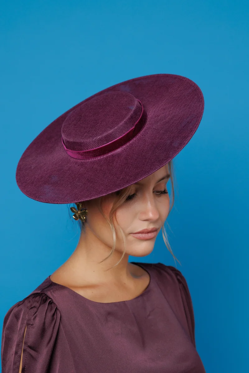 Canotier York Berenjena - Imagen 4