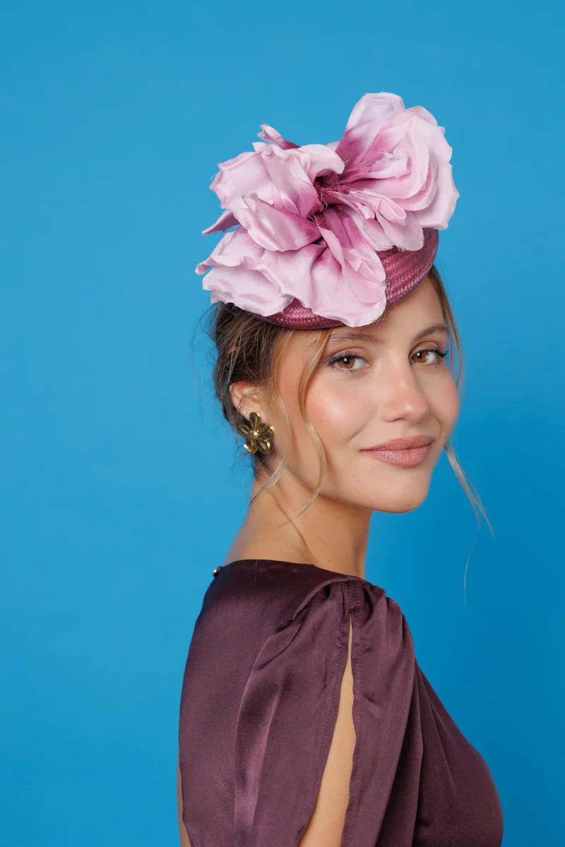 Tocado Agnes buganvilla - Imagen 4
