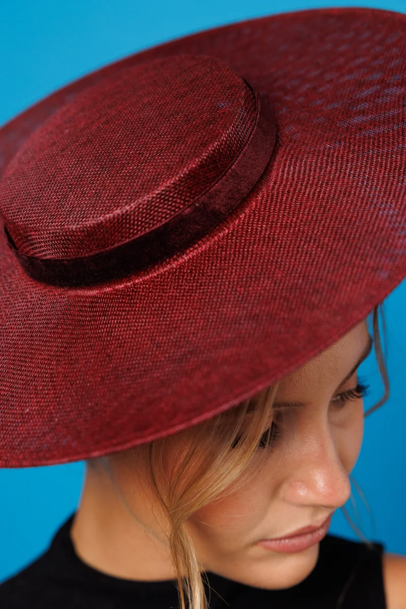 Canotier York Vino - Imagen 3