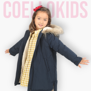 Chaqueta niña azul marino BBZ