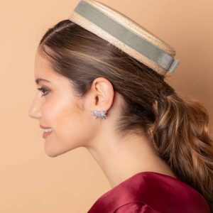 Tocado Cinzia beige