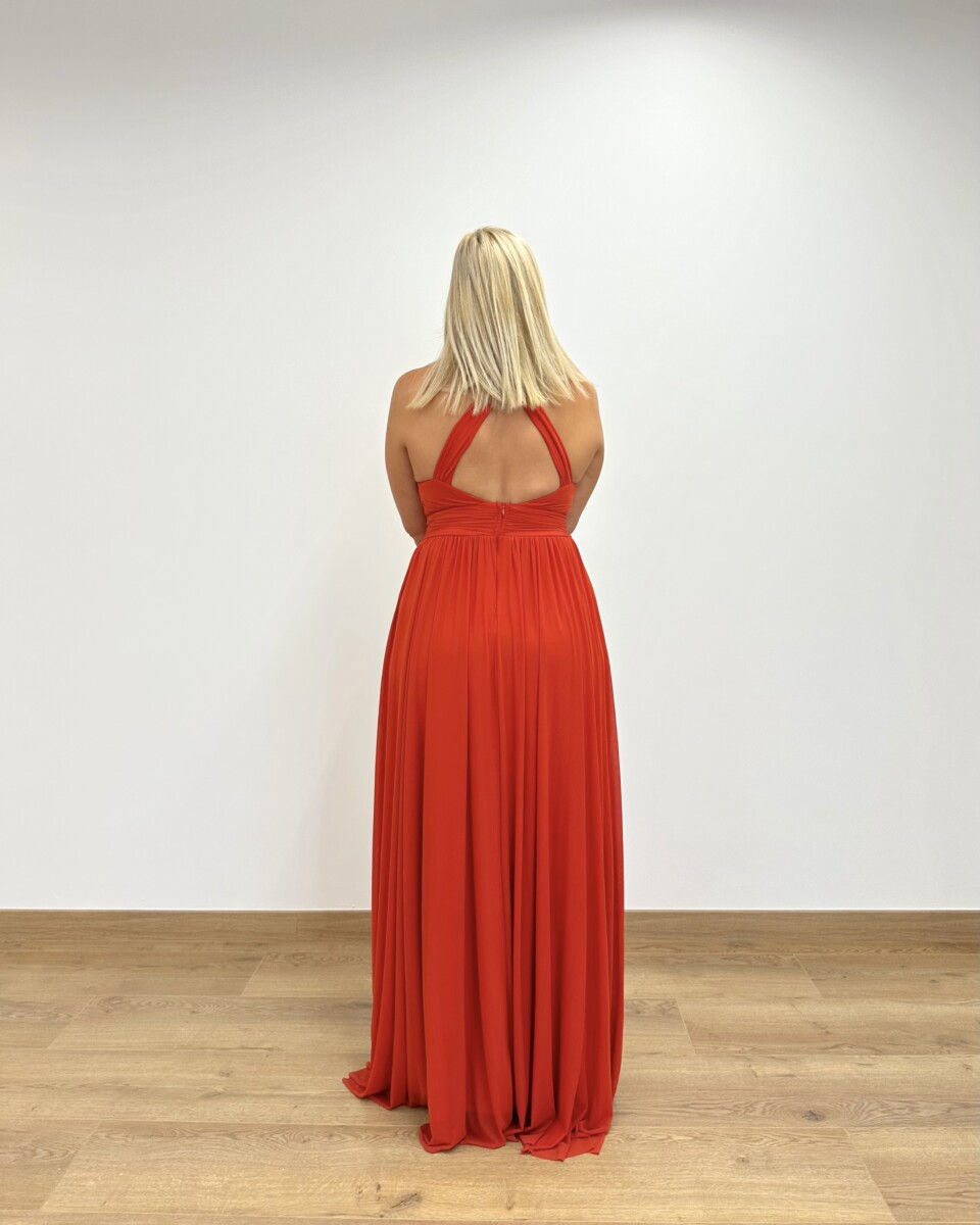Vestido Pecho Escote Cruzado - Imagen 8