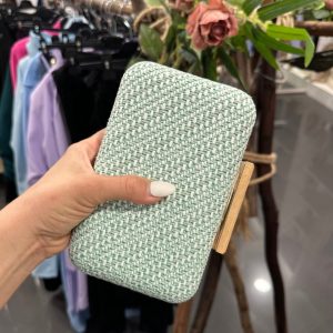 Bolso Rafia Madera
