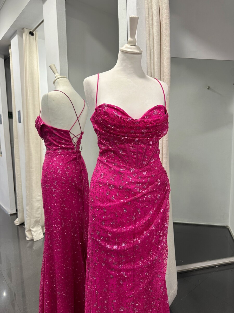 Vestido Corsé Purpurina - Imagen 8