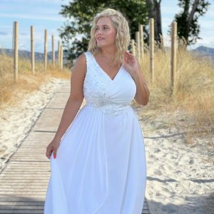 Vestido Curvy Chal Novia