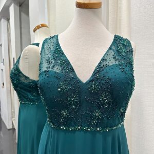 Vestido Curvy Encaje Pedrería