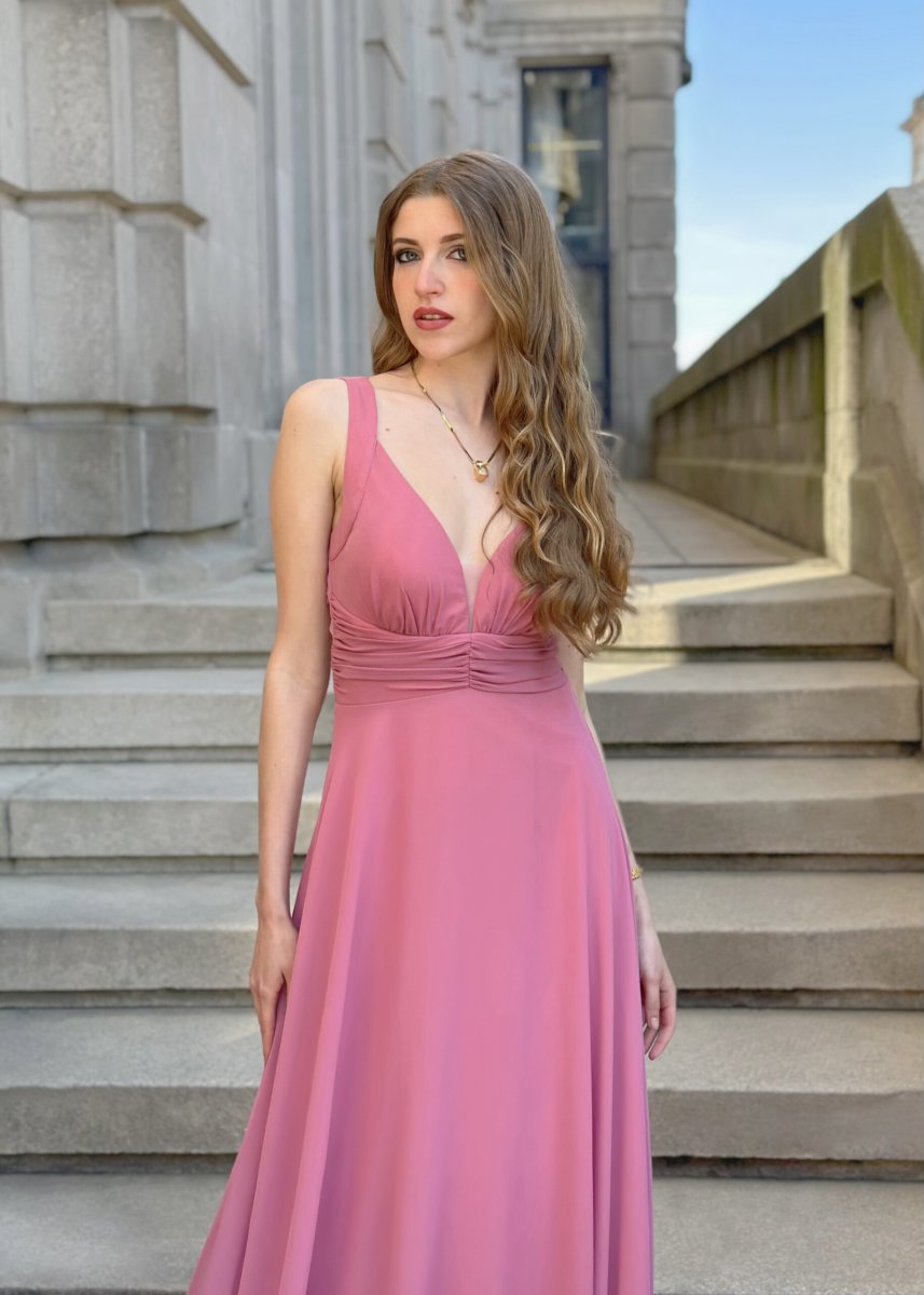 Vestido Espalda Flores - Imagen 3