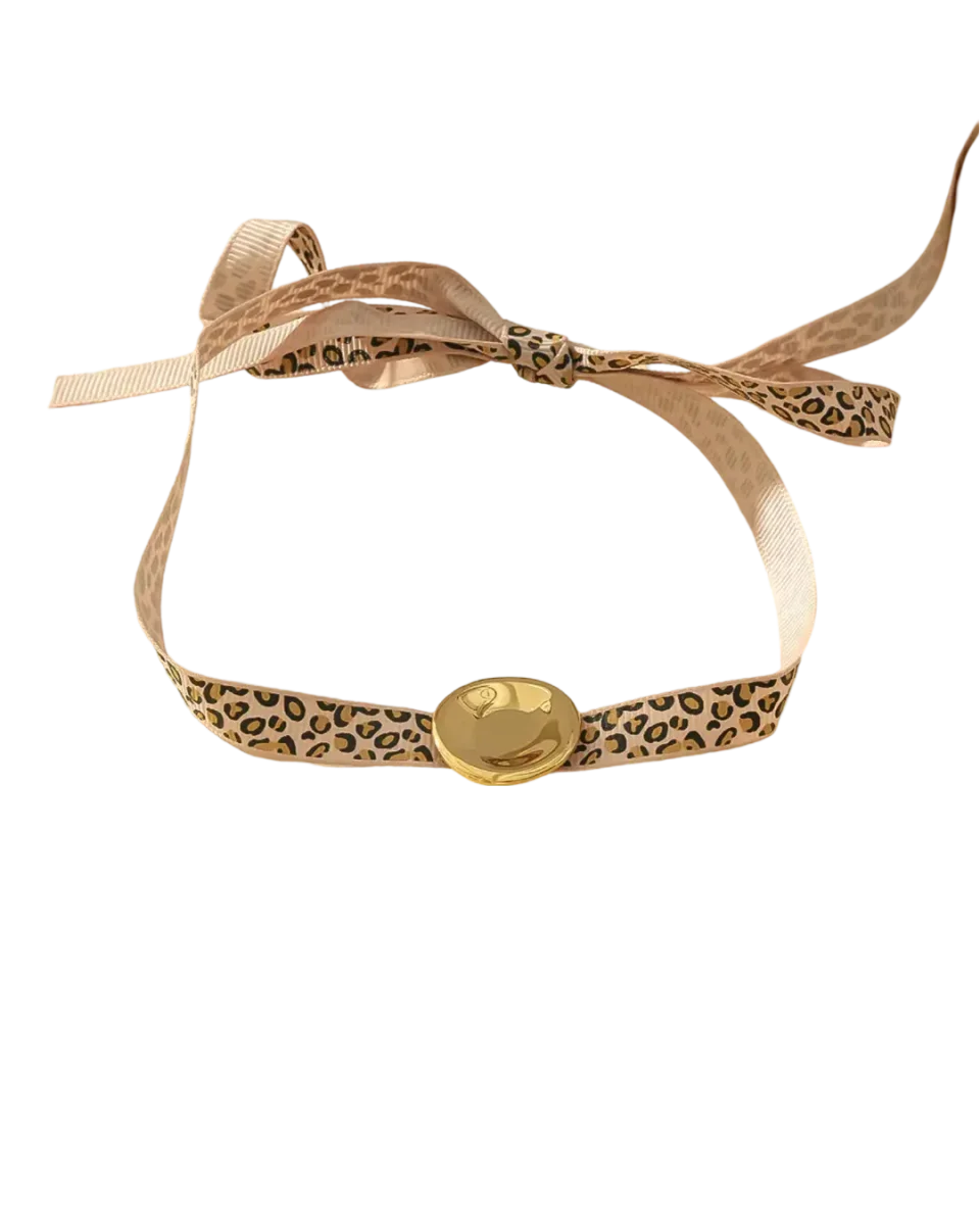 Collar SCARLETT Acero Dorado - Imagen 3
