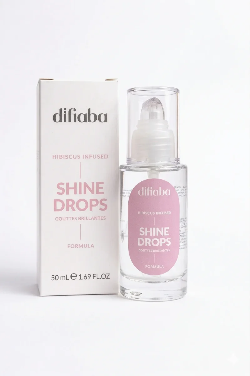 DIFIABA Hibiscus Infused Shine Drops – 50 ml Gotas de brillo con hibisco para suavidad, nutrición y control del frizz - Imagen 2