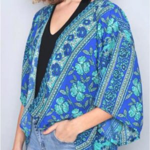 Kimono grande estampado mujer