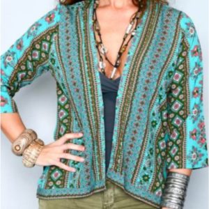 Kimono grande estampado mujer