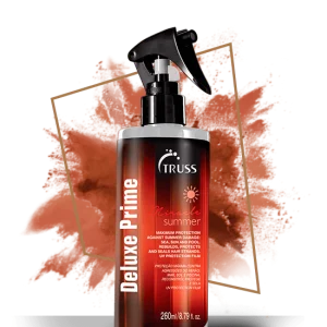 TRUSS Deluxe Prime Miracle Summer – 260 ml Reconstructor capilar con protección UV para sol, mar y piscina