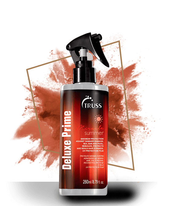 TRUSS Deluxe Prime Miracle Summer – 260 ml Reconstructor capilar con protección UV para sol, mar y piscina - Imagen 2