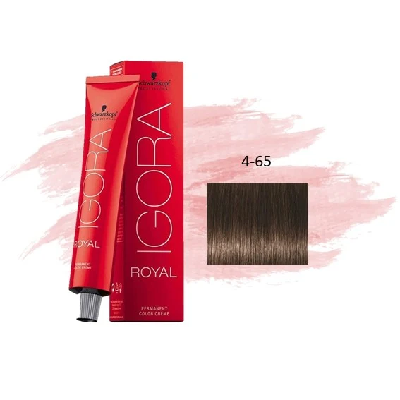 IGORA ROYAL 4-65 Castaño Medio Chocolate Dorado – 60 g