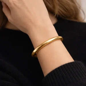 Brazalete Nudo dorado