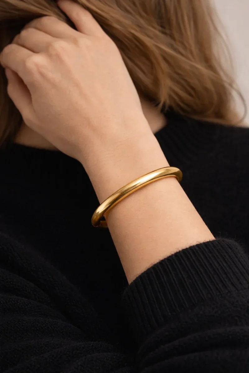 Brazalete Nudo dorado - Imagen 2