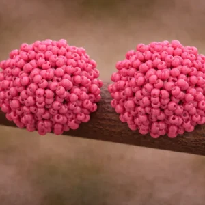 Pendientes Erizo coral