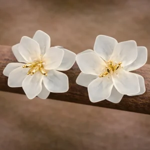 Pendientes Almadraba blanco