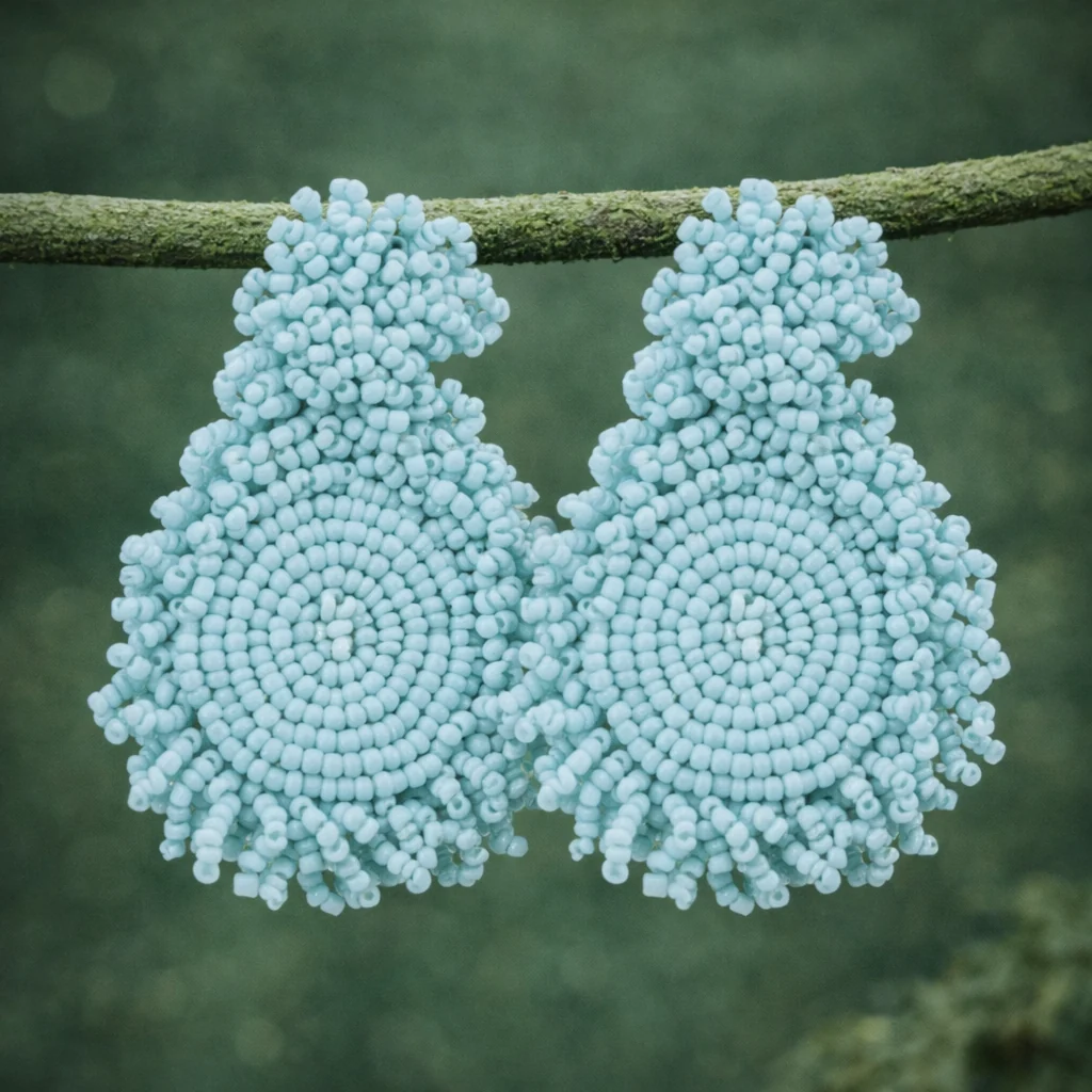 Pendientes Seychelles azul - Imagen 2